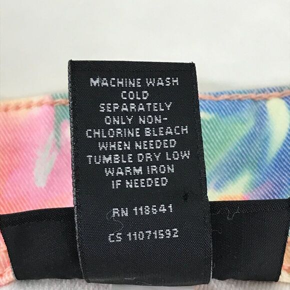 Lane Bryant Mid-Rise Watercolor Floral Shorts Women's Plus Size 24 Stretch Denim - Picture 8 of 9